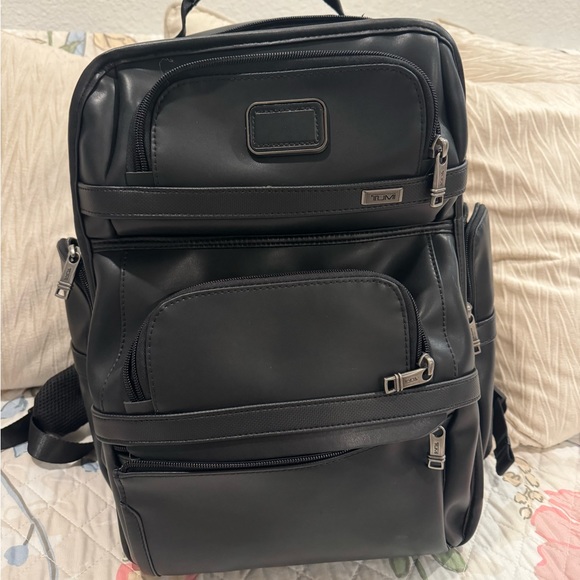 Tumi Bags Tumi Leather Backpack Poshmark